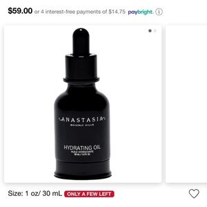 Brand new Anastasia Beverly Hills Hydrating Oil